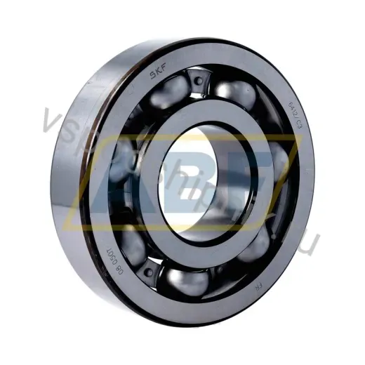Подшипник шариковый радиальный однорядный 6412/C3 SKF 60×150×35 мм