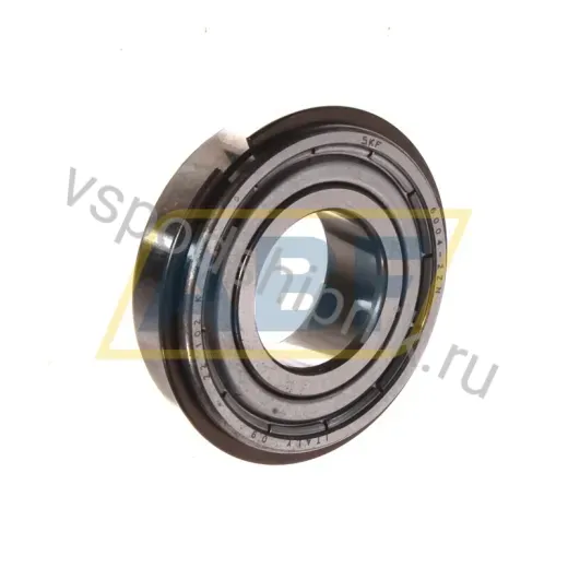 Подшипник шариковый радиальный однорядный 6004-2ZNR SKF 20×42×12 мм