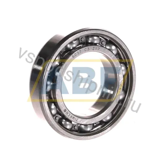 Подшипник шариковый радиальный однорядный 6007-C3 Timken
