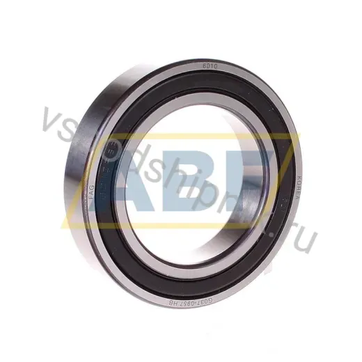 Подшипник шариковый радиальный однорядный 6010-RSR FAG 50×80×16 мм