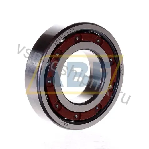 Подшипник шариковый радиальный однорядный 6207TB.P63 FAG 35×72×17 мм
