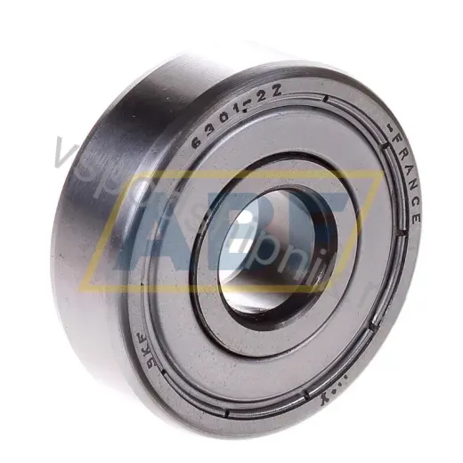 Подшипник шариковый радиальный однорядный 6301-2Z SKF 12×12 мм