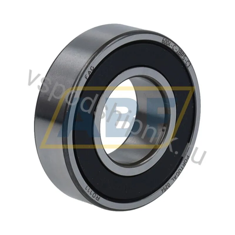 Подшипник шариковый радиальный однорядный 6004-C-2BRS-C3 FAG 360