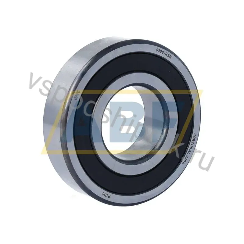 Подшипник шариковый радиальный однорядный 6308-RSR FAG 360