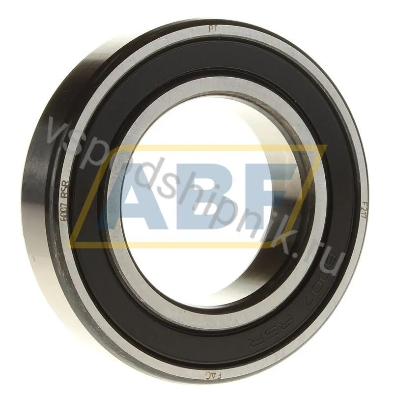 Подшипник шариковый радиальный однорядный 6007-RSR FAG 360
