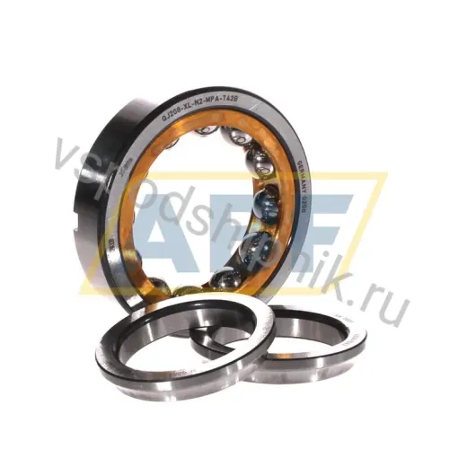 Четырёхточечный шариковый подшипник QJ208-XL-N2-MPA-T42B FAG