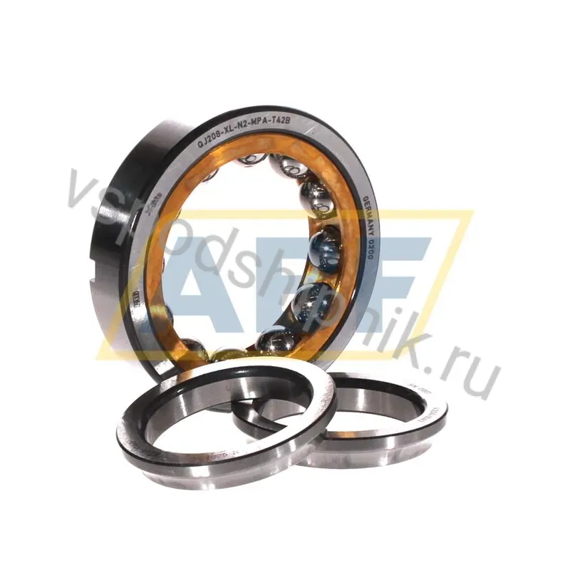 Четырёхточечный шариковый подшипник QJ208-XL-N2-MPA-T42B FAG 360