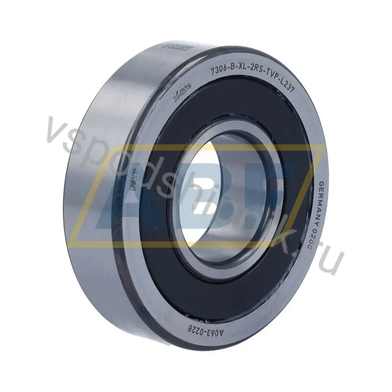 Подшипник шариковый радиально-упорный однорядный 7306-B-XL-2RS-TVP-L237 FAG 360