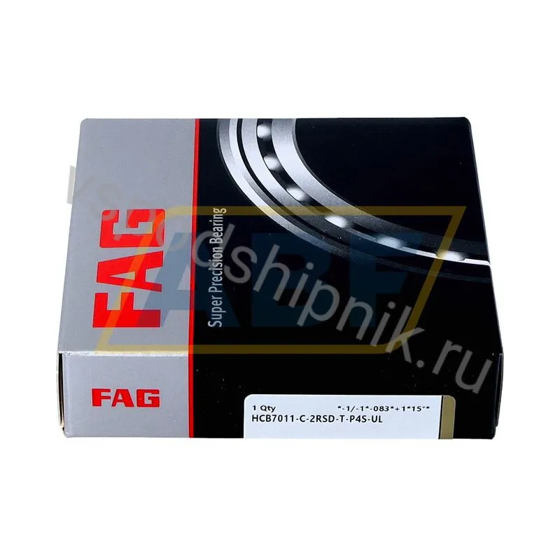 Подшипник шариковый радиально-упорный однорядный HCB7011-C-2RSD-T-P4S-UL FAG 360