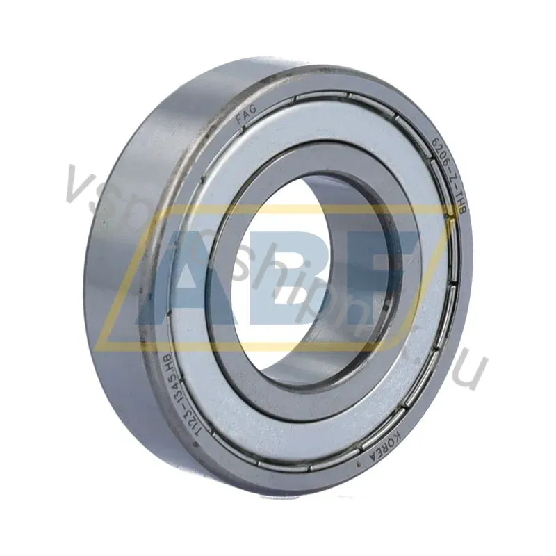 Подшипник шариковый радиальный однорядный 6206-Z-THB FAG 360