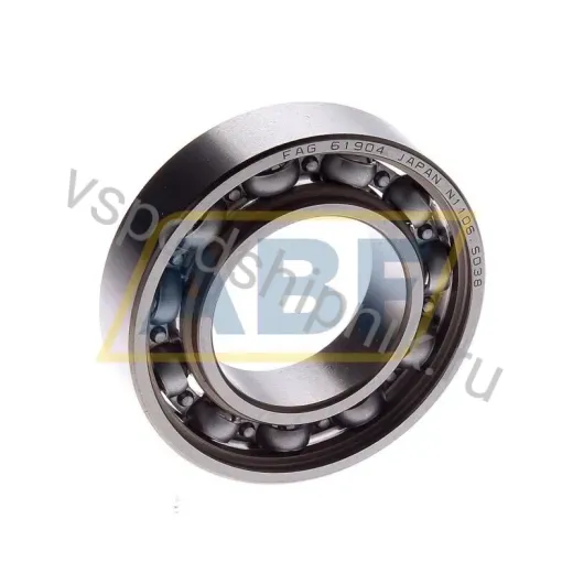 Подшипник шариковый радиальный однорядный 61904-HLC FAG