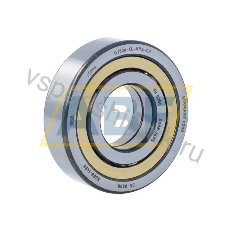 Четырёхточечный шариковый подшипник QJ306-XL-MPA-C3 FAG 360