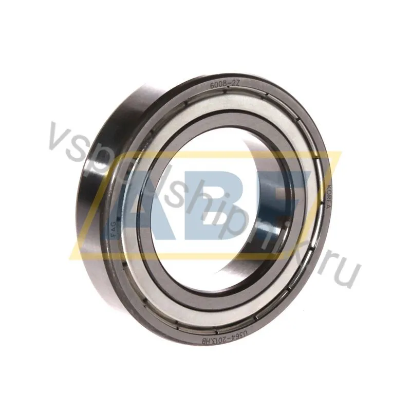 Подшипник шариковый радиальный однорядный 6008-2Z FAG 360