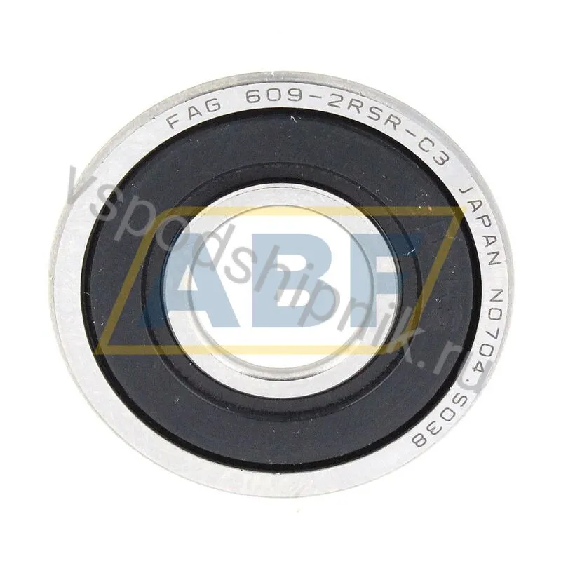 Миниатюрный шариковый подшипник 609-2RS-HLC-C3 FAG 360