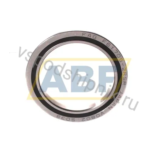 Подшипник шариковый радиальный однорядный F61705-2RSR-HLC FAG