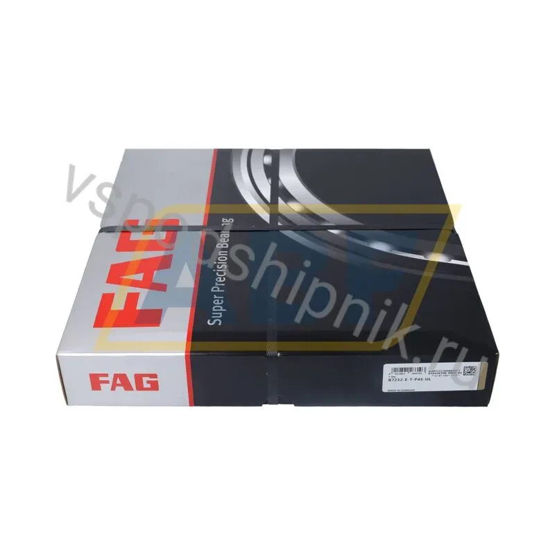 Подшипник шариковый радиально-упорный однорядный B7232-E-T-P4S-UL FAG 360