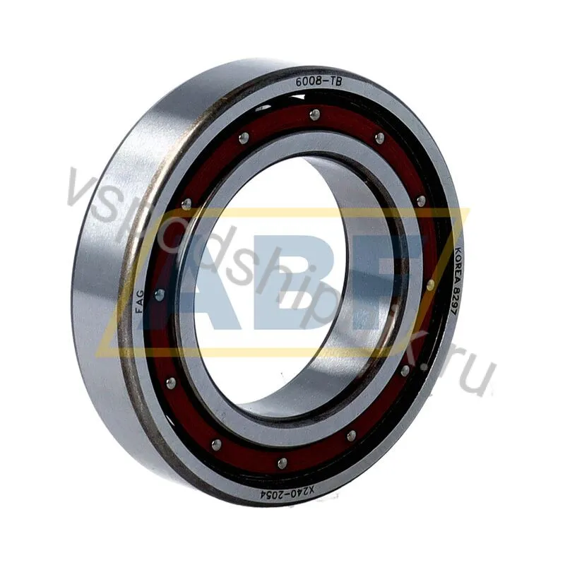 Подшипник шариковый радиальный однорядный 6008TB FAG 360