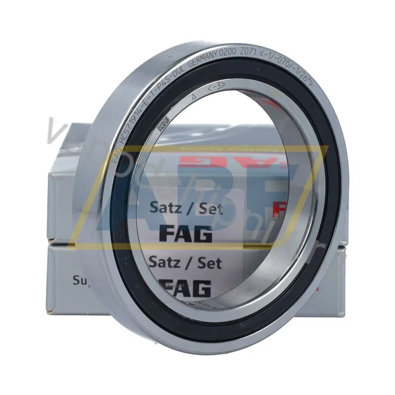 Подшипник шариковый радиально-упорный однорядный HCS71914-E-T-P4S-DUL FAG 360