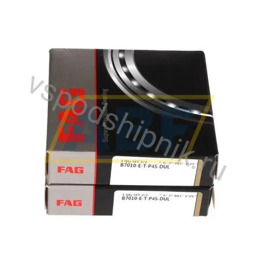 Подшипник шариковый радиально-упорный однорядный B7010-E-T-P4S-DUL FAG