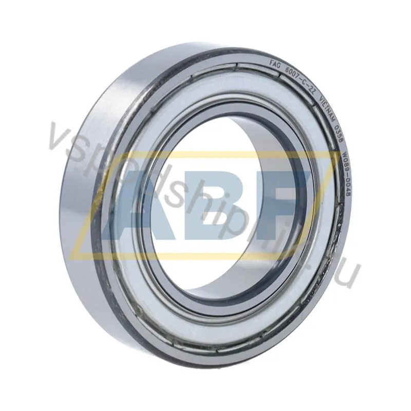 Подшипник шариковый радиальный однорядный 6007-C-2Z FAG 360