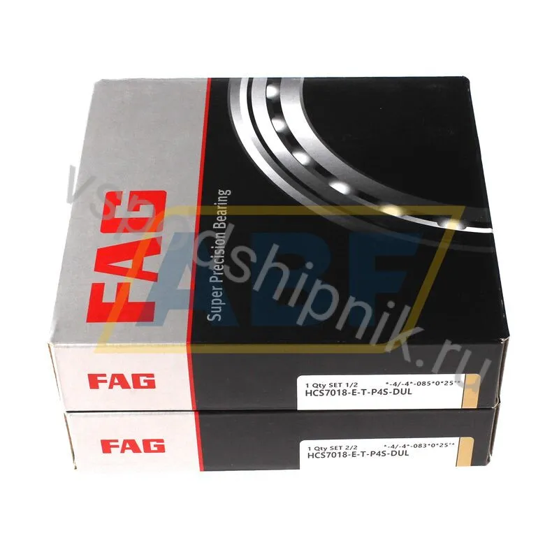 Подшипник шариковый радиально-упорный однорядный HCS7018-E-T-P4S-DUL FAG 360