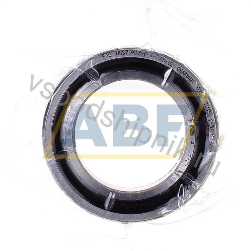 Подшипник шариковый радиально-упорный однорядный HSS71907-C-T-P4S-UL FAG 360