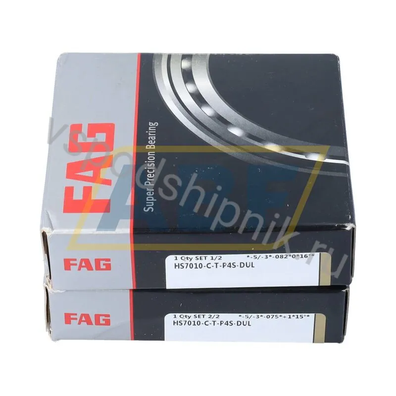Подшипник шариковый радиально-упорный однорядный HS7010-C-T-P4S-DUL FAG 360
