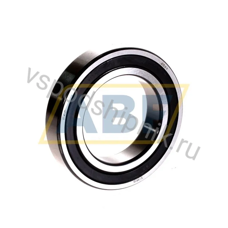 Подшипник шариковый радиальный однорядный 6011-2RSR FAG 360
