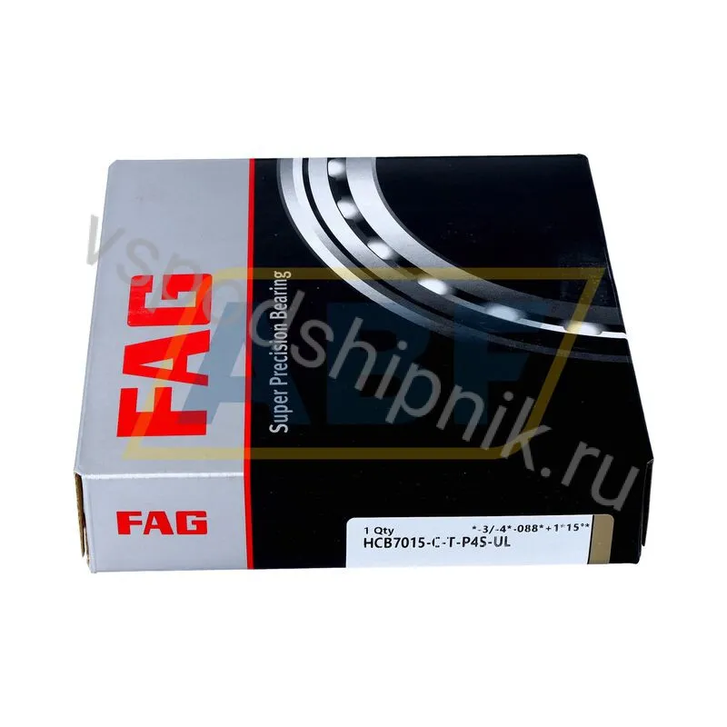 Подшипник шариковый радиально-упорный однорядный HCB7015-C-T-P4S-UL FAG 360