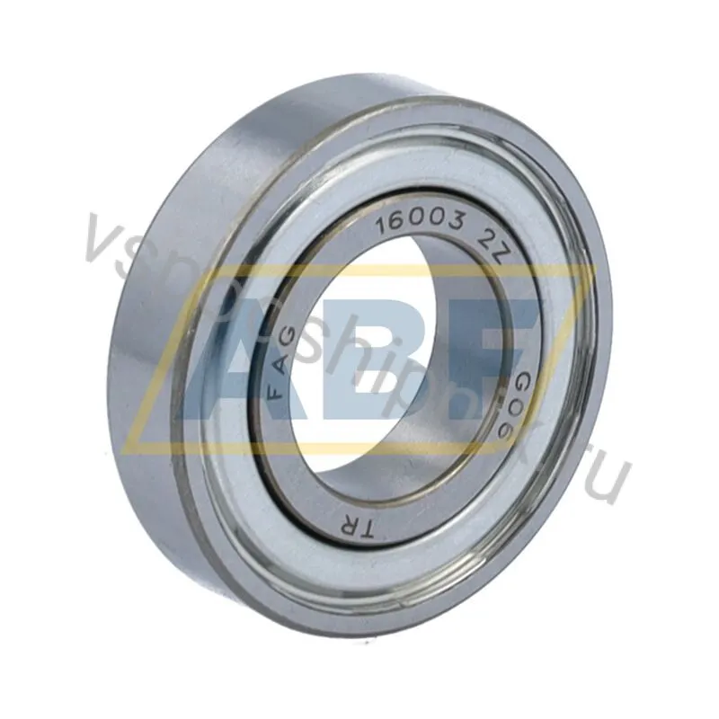 Подшипник шариковый радиальный однорядный 16003-A-2Z FAG 360