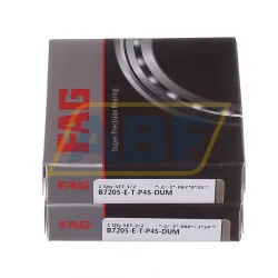 Подшипник шариковый радиально-упорный однорядный B7205-E-T-P4S-DUM FAG