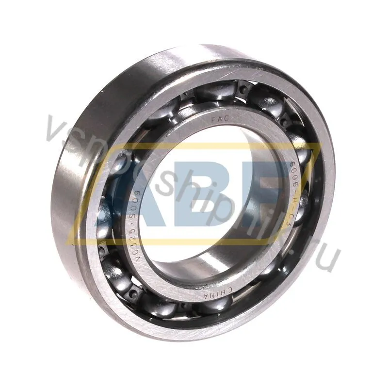 Подшипник шариковый радиальный однорядный 6006-H-C3 FAG 360