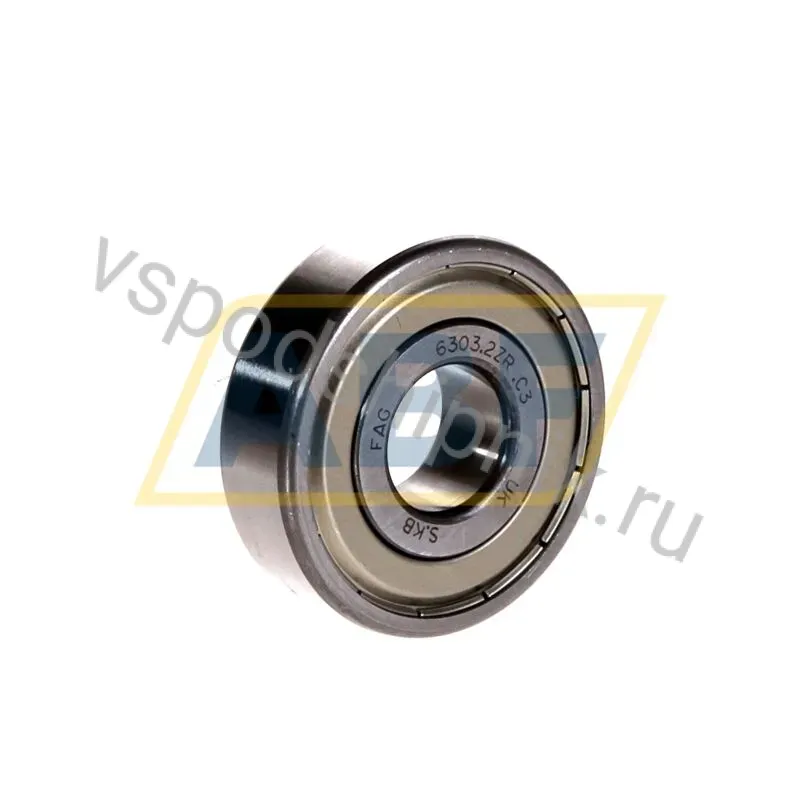 Подшипник шариковый радиальный однорядный 6303.2ZR.C3 FAG 360