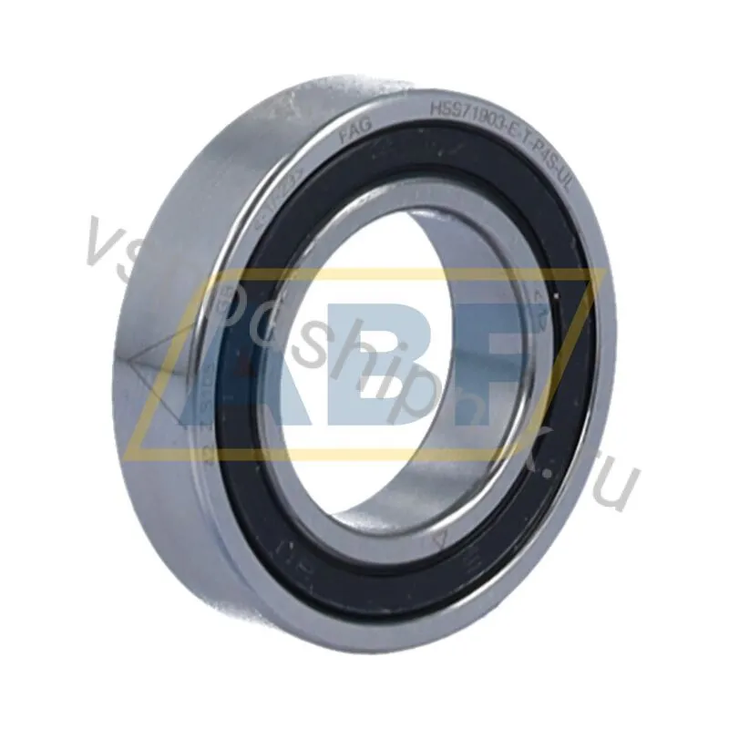 Подшипник шариковый радиально-упорный однорядный HSS71903-E-T-P4S-UL FAG 360