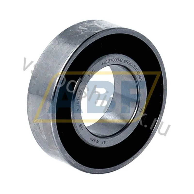 Подшипник шариковый радиально-упорный однорядный HCB7003-C-2RSD-T-P4S-UL FAG 360