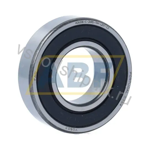 Подшипник шариковый радиальный однорядный HC6206-C-2HRS-TVH-L207-C3 FAG