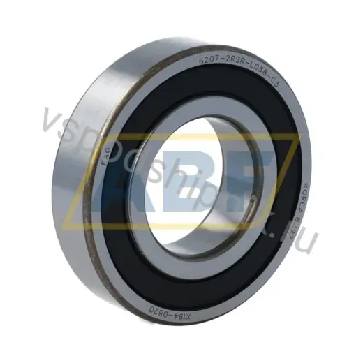 Подшипник шариковый радиальный однорядный 6207-2RSR-L038-C3 FAG