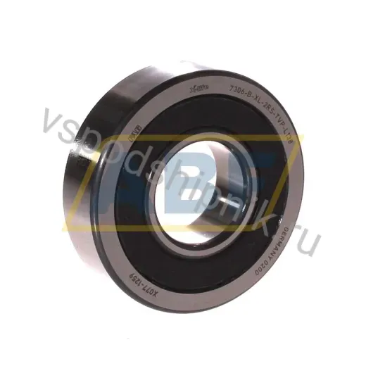 Подшипник шариковый радиально-упорный однорядный 7306-B-XL-2RS-TVP-L138 FAG