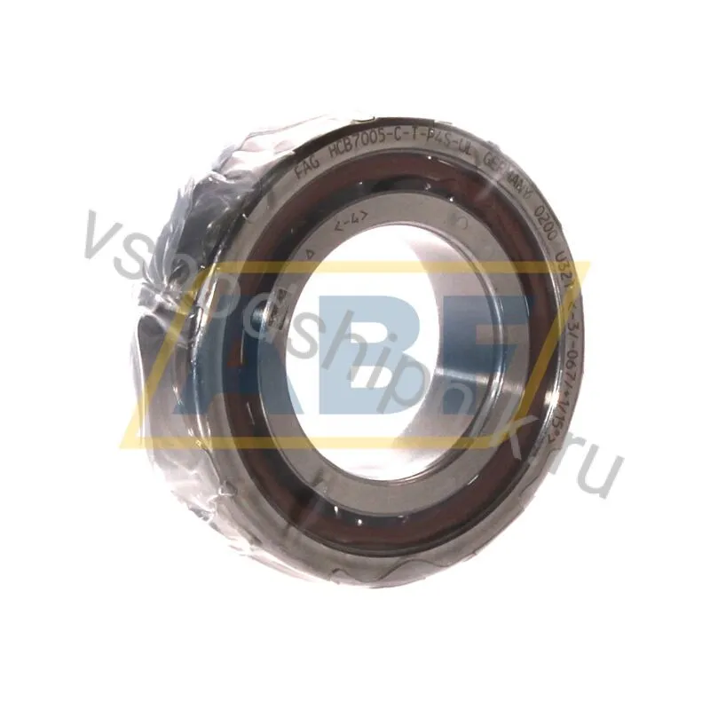 Подшипник шариковый радиально-упорный однорядный HCB7005-C-T-P4S-UL FAG 360
