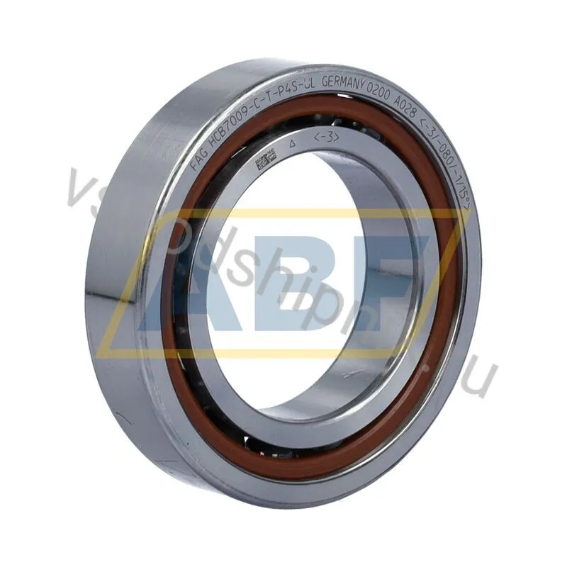 Подшипник шариковый радиально-упорный однорядный HCB7009-C-T-P4S-UL FAG 360