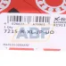Подшипник шариковый радиально-упорный однорядный 7215-B-XL-JP-UO FAG
