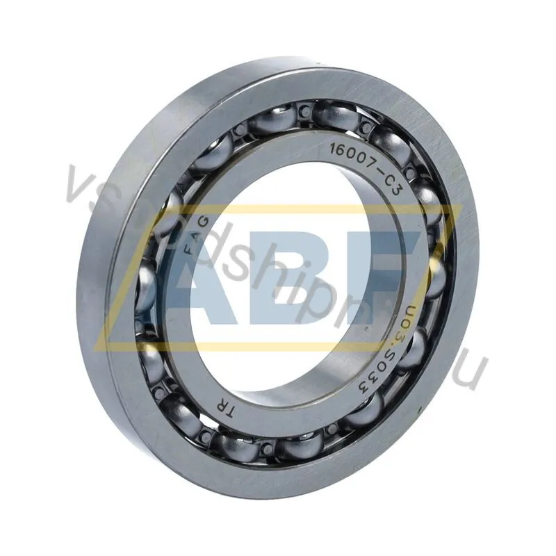 Подшипник шариковый радиальный однорядный 16007-A-C3 FAG 360