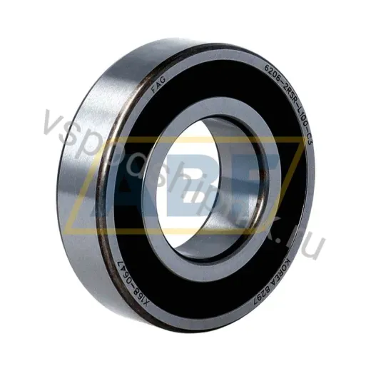 Подшипник шариковый радиальный однорядный 6206-2RSR-L100-C3 FAG