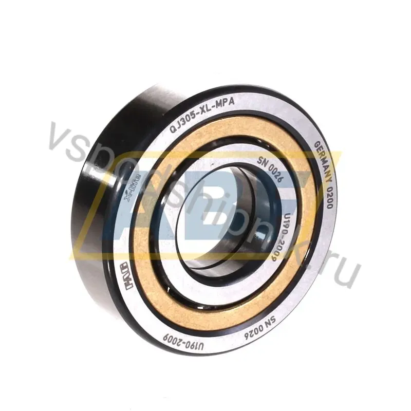 Четырёхточечный шариковый подшипник QJ305-XL-MPA FAG 360