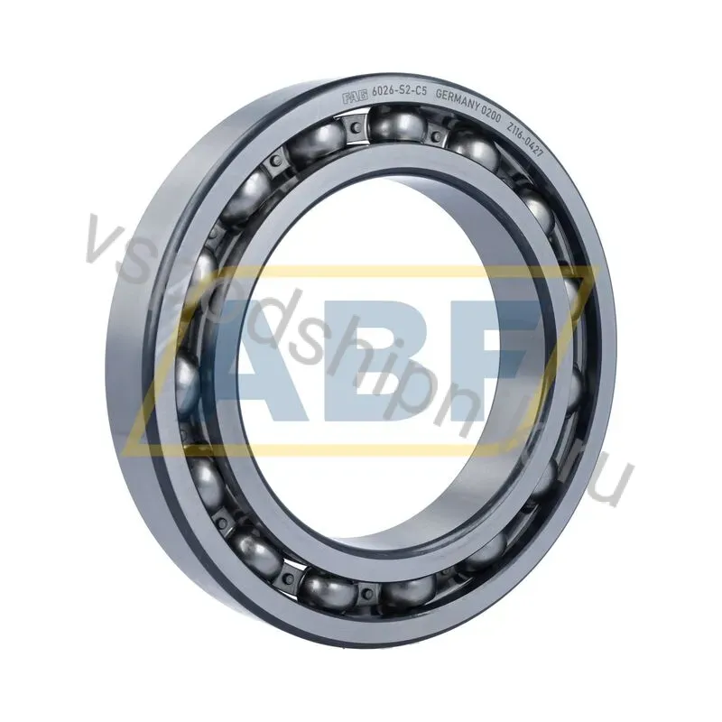 Подшипник шариковый радиальный однорядный 6026-S2-C5 FAG 360