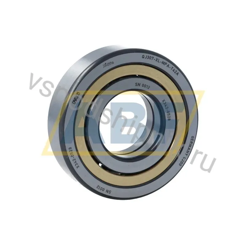 Четырёхточечный шариковый подшипник QJ307-XL-MPA-T42A FAG 360