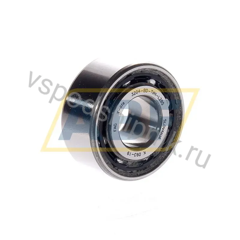 Радиально-упорный шариковый подшипник двухрядный 3204-BD-TVH-L285 FAG 360