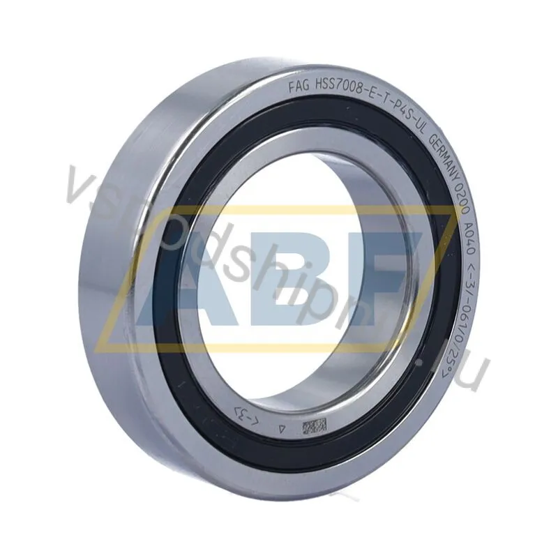 Подшипник шариковый радиально-упорный однорядный HSS7008-E-T-P4S-UL FAG 360