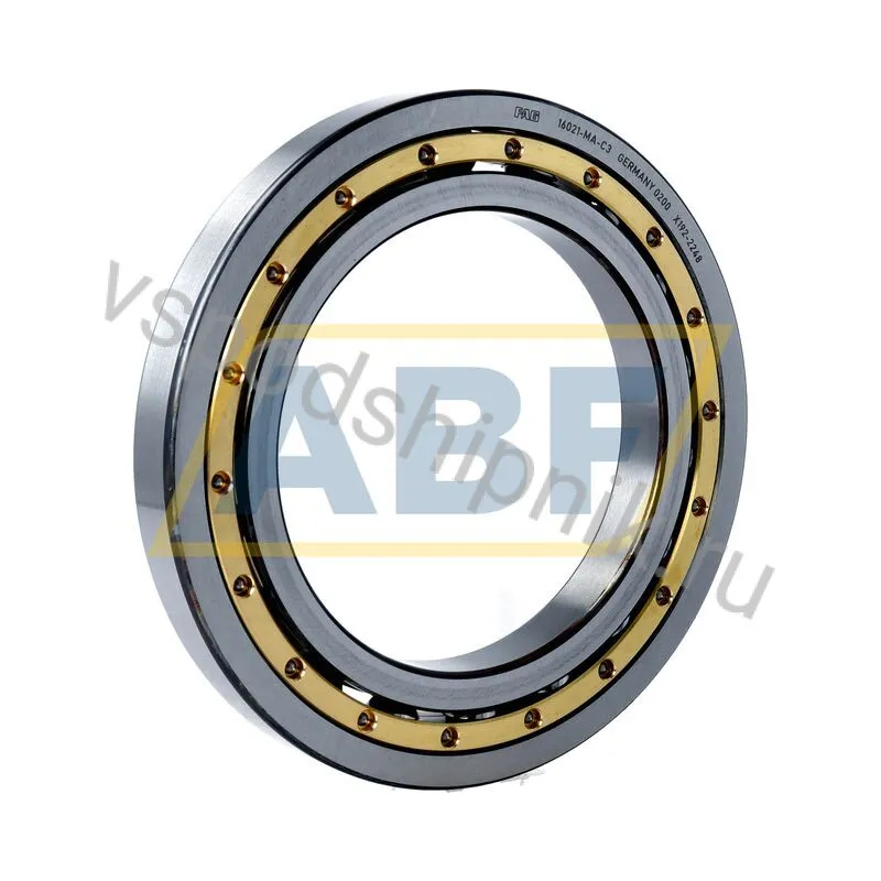Подшипник шариковый радиальный однорядный 16021-MA-C3 FAG 360