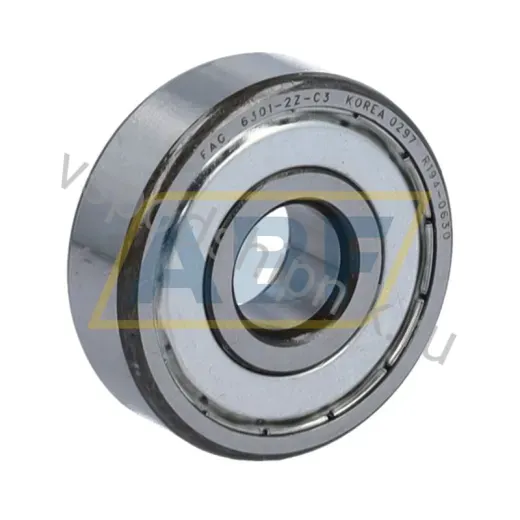 Подшипник шариковый радиальный однорядный 6301-2Z-C3 FAG